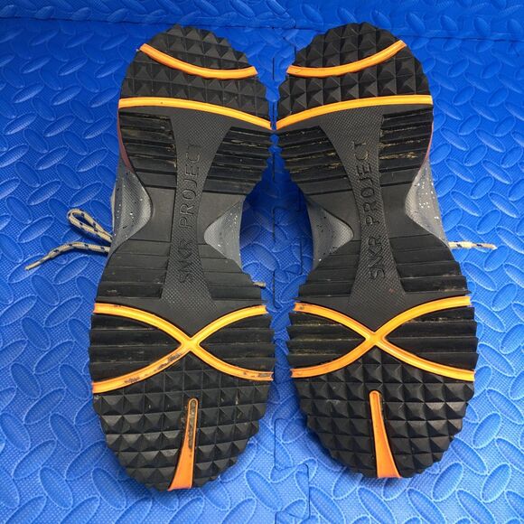 SNKR Project Mens Shoes Size 8.5 Sand Blue Suede Mid Top Casual Sneakers - Picture 7 of 11